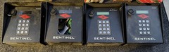 Lot of 4 Sentinel 1600 Access Control Keypad Door Entry System Parts Repair