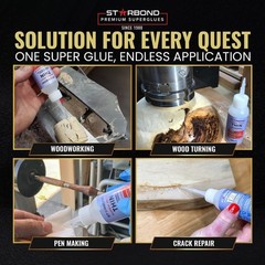 Starbond 2 oz. Super Fast Thin – Super Glue (Premium Cyanoacrylate CA Glue)