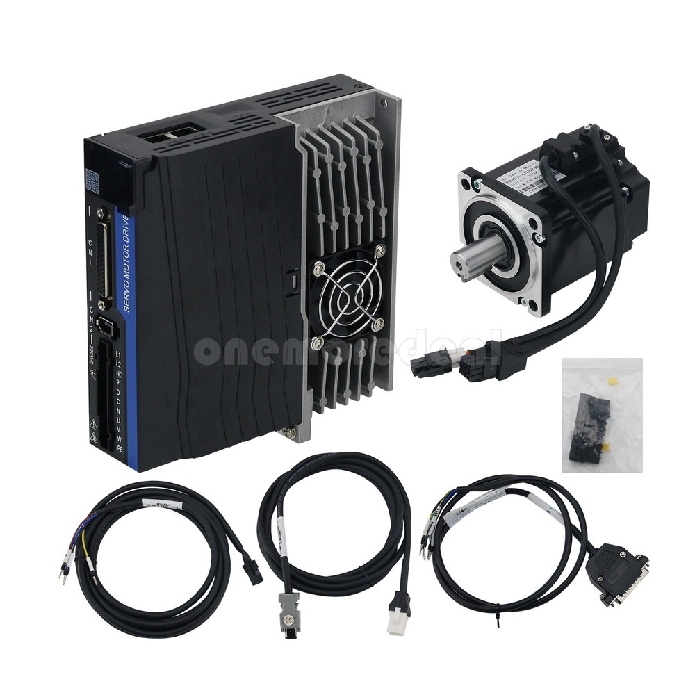60mm/80mm Flange Servo Motor Kit Magnetic Encoding Servo Motor and Driver