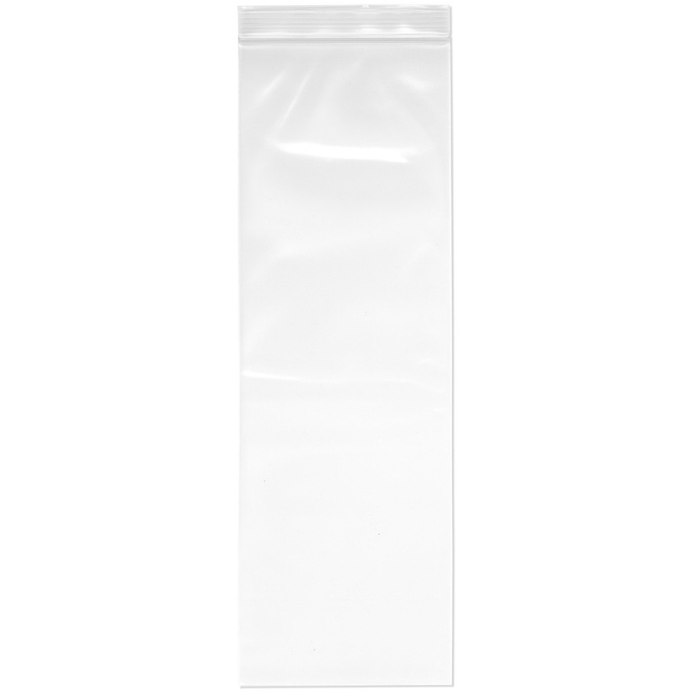 Plymor 4″ x 12″, 4 Mil Heavy Duty Zipper Reclosable Plastic Bags