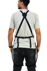 Tattoo Apron – Vegan Leather, Wipeable – Quick-Release Straps – Tattoo Artist