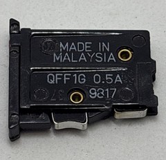 Lot of 20 QFF1G 0.5A Thermal Circuit Breakers Push Reset 0.5 Amp Panel Mount