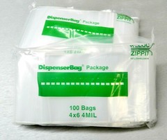 200 Bags Reloc Zippit 4mil 4×6″ Heavyweight 4 Mil Reclosable Clear Zip Seal Lock