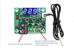 W1209 24V -50 – 110C Digital Thermostat Temperature Control Switch Sensor Module