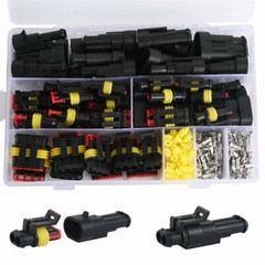 708Pcs Car Automotive Waterproof Electrical Wire Connector Plug 1-6 Pin Kit Set