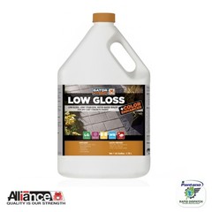 Gator Hybrid Seal Low Gloss Color Enhancer 1 Gal | Water Based Paver Sealer