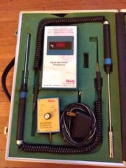 Wahl Platinum 392 Digital Heat-Prober Thermometer -50.0/500.0 C W Case Tested
