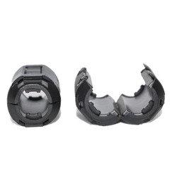 10 Pack Ferrite Beads Clip-on Ring Core RFI EMI Noise Filter Clamp Choke Coil US