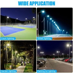 150W LED Parking Lot Light Outdoor Commercial Outside Security Flood Lighting