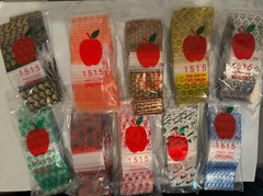 2000pc DIME BAGS 1.5″ x 1.5″ Apple 1515 PREMIUM RANDOM MIX! (20 Styles x 100)