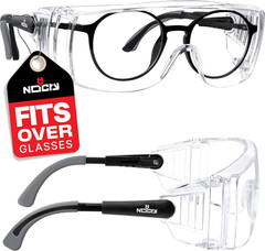 Safety Glasses over Eyeglasses — Fog and Scratch-Resistant over Glasses Safety G