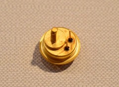 Vintage Western Electric 9D Transistor: New old stock, 24K Gold plated