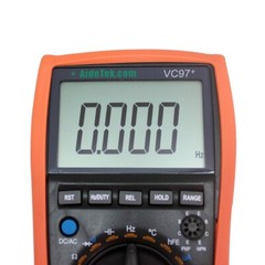 VICI VC97A 3999B LCD Auto range multimeter True RMS Backlight diode Temp USA