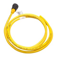 Banner MBCC-412 25226 Single Ended Cordset, 9A 300V, 4-Pin 7/8in Mini QD, 6ft