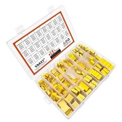 24Values 164Pcs 275VAC X2 MKP Safety Capacitor Kit Polypropylene Film 0.001UF 0