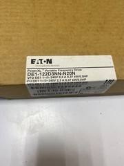 Eaton PowerXL VFD DE1- 122D3NN-N20N 240V 2.3A 0.37kw / 0.5HP NEW