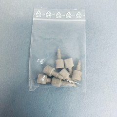 IDEX PEEK Fingertight Fitting 1/16 in. OD 10-32 Coned Lot of 7 Fittings