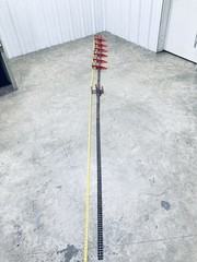 Mathey Dearman 14ft Chain Pipe Clamp 6 Clamp Steel Jackbar 2-Screw Orange
