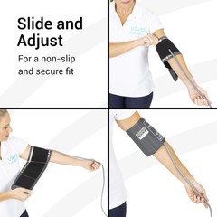 Vive Precision Blood Pressure Cuff Replacement – Compatible with Omron Small