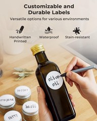 Self-Adhesive 2-Inch Thermal Labels, 750 Roll – Clear Print & Wide Compatibility