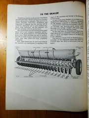 John Deere B Grain Drill Predelivery Instructions Manual PDI-M15553M j8 10/68