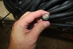 100′ of Prysmian Carol Carolprene 12 4C Black Wire Cable SOOW 600V