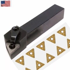 New Holder + TNMG332 TNMG160408 Carbide Inserts MTJNR1616H16 Lathe Turning Tool