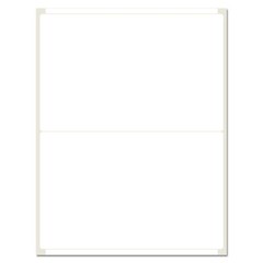 400 Half Sheet Self Adhesive Shipping Labels for Laser & Inkjet Printers
