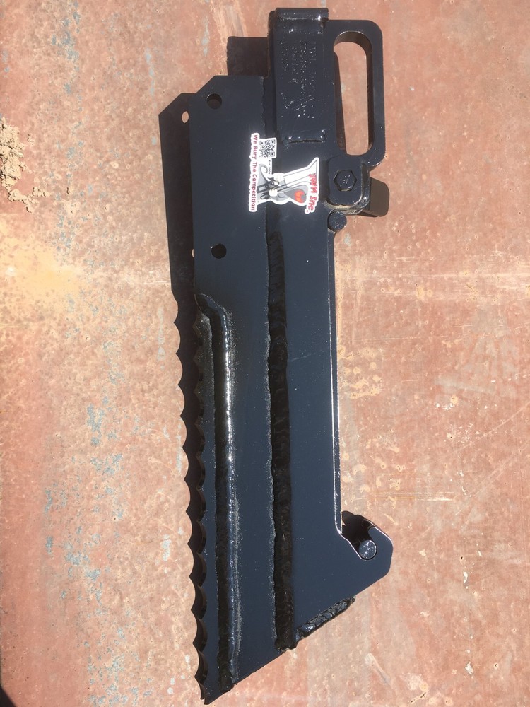 Vermeer SPX25 CTX100 12″ Cover Depth 1/2″ Chute Vibratory Plow Blade Serrated