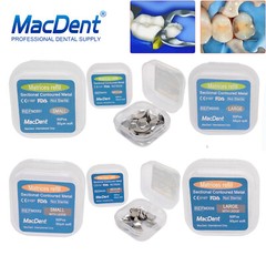 Dental Sectional Matrix System Contoured Metal Matrices Refill Matrix Bands 50x