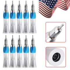 NSK Style E-type Dental Straight Handpiece Slow Low Speed Nosecone Attach kt