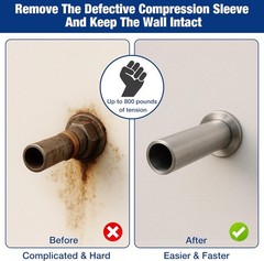 WORKPRO 1/2 Inch Copper Tube Compression Sleeve Puller Ring Removal Tool New