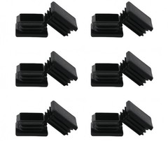 2 Inch 2×2 Square Tube End Cap Plastic Plugs 12Pack 2Inch 2×2 Square Tubing Plug