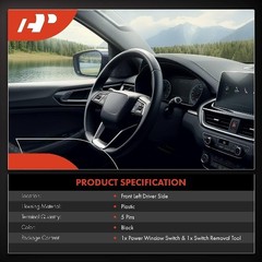 Power Window Switch Compatible with Impreza 2012-2015, XV Crosstrek 2013-2015, R