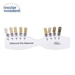 Ivoclar Vivadent Dental Shade Guide A-D 20 IPS or Natural Die ND1-9 Bleach Teeth