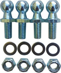 13Mm Ball Stud Lift Support Kit 5 8 Long Shank Zinc Plated Hardware 4 Pack