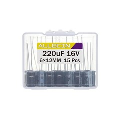 220uf 16v 6x12mm Electrolytic Capacitor 220 Uf Mfd 16 Volt 0.24×0.47in… | Ebay