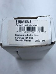 Siemens E13 Full Load Motor Amp Single Phase Trip Class 20 0.74-0.77A -48DA 48GA