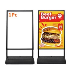24″x36″Heavy-Duty Double-Sided Floor Standing Sign Holder Outdoor/Indoor Display