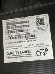 Optitap 434802EB4FDE00F-P Drop Cable Inline 2F SST 1,400′ OPTITAPDRP Black Spool