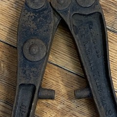 Vtg National Telephone Supply Co Cleveland Nicopress Crimping Tool Model 51-PJ