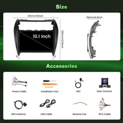 【2+64GB】 for Toyota Camry 2012 2013 2014 Android Car Stereo with W