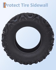 4Pcs ATV UTV All-Terrain Tires 27×8-12 27×10-12 6PR Tubeless Off-Road Mud Sand