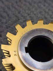 J46449 53851 High-Speed Steel Involute Gear Hob Cutter 1-1/4″ ID x 3-3/4″ Width