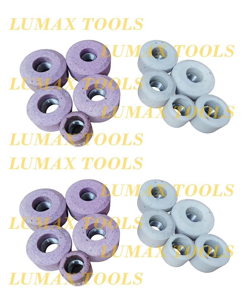 20PCS Set Of VALVE SEAT GRINDING STONES For SIOUX HOLDER 11/16″ Thread.