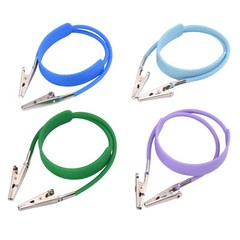 5 Pcs OneMed Dental Bib Holder Patient Napkin Clips Autoclavable Silicon
