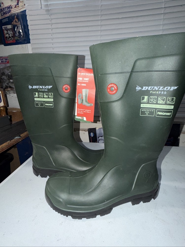 Dunlop Unisex Fieldpro Purofort, Steel Toe, Eg62e33 Men’s 12 Boot Shoe Safety
