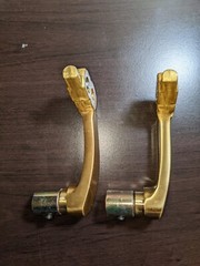 Von Duprin 88 Series Left Hand Lever Arm Satin Brass Finish