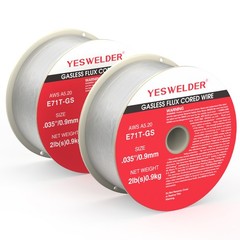 E71T-GS Flux Core MIG Wire .030/.035 2/10LB 1-5pk Gasless Mild Steel Welding