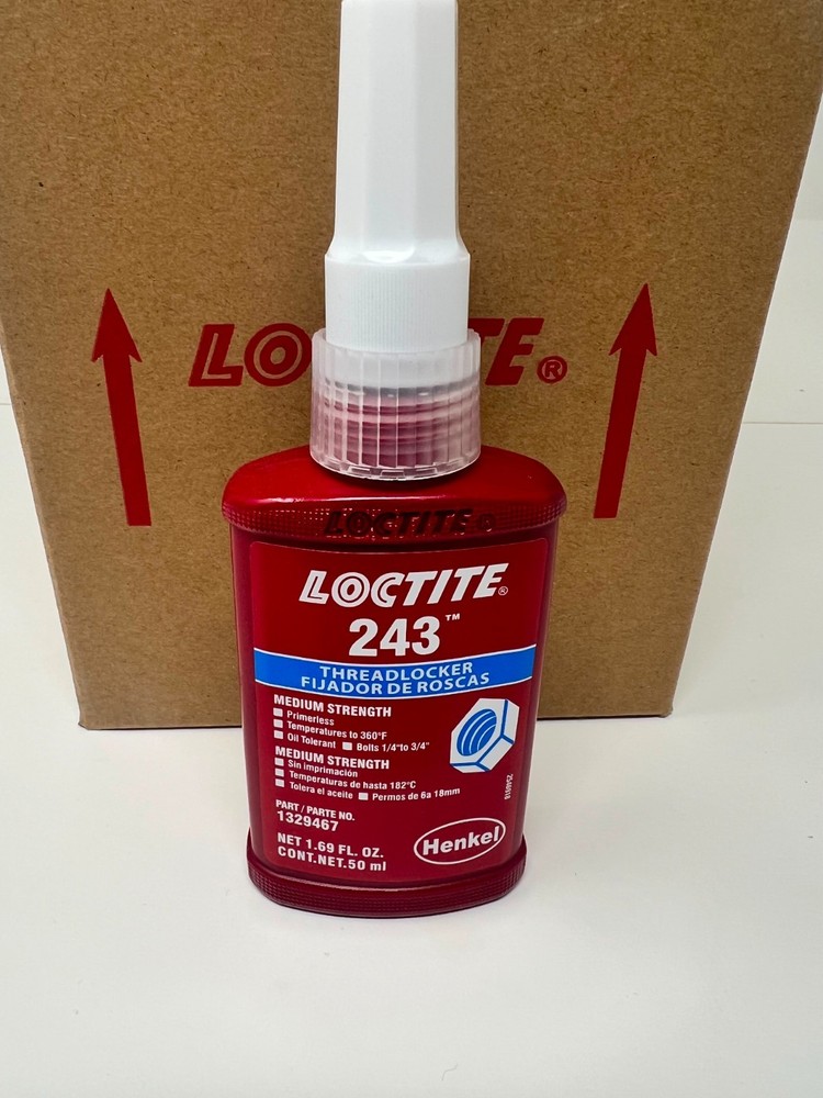 10 Pack Loctite 243 Thread Locker Medium Strength Adhesive Sealed Expired 23